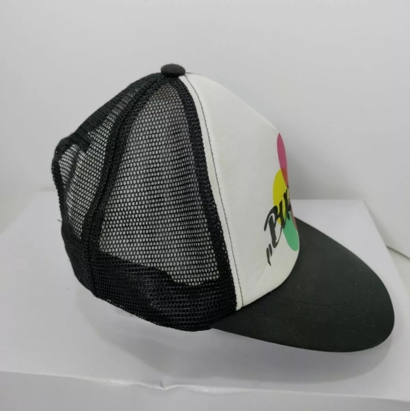 Vintage Retro Burton Foam Front Mesh Snap Back Snowboarding Cap Hat - Picture 2 of 5